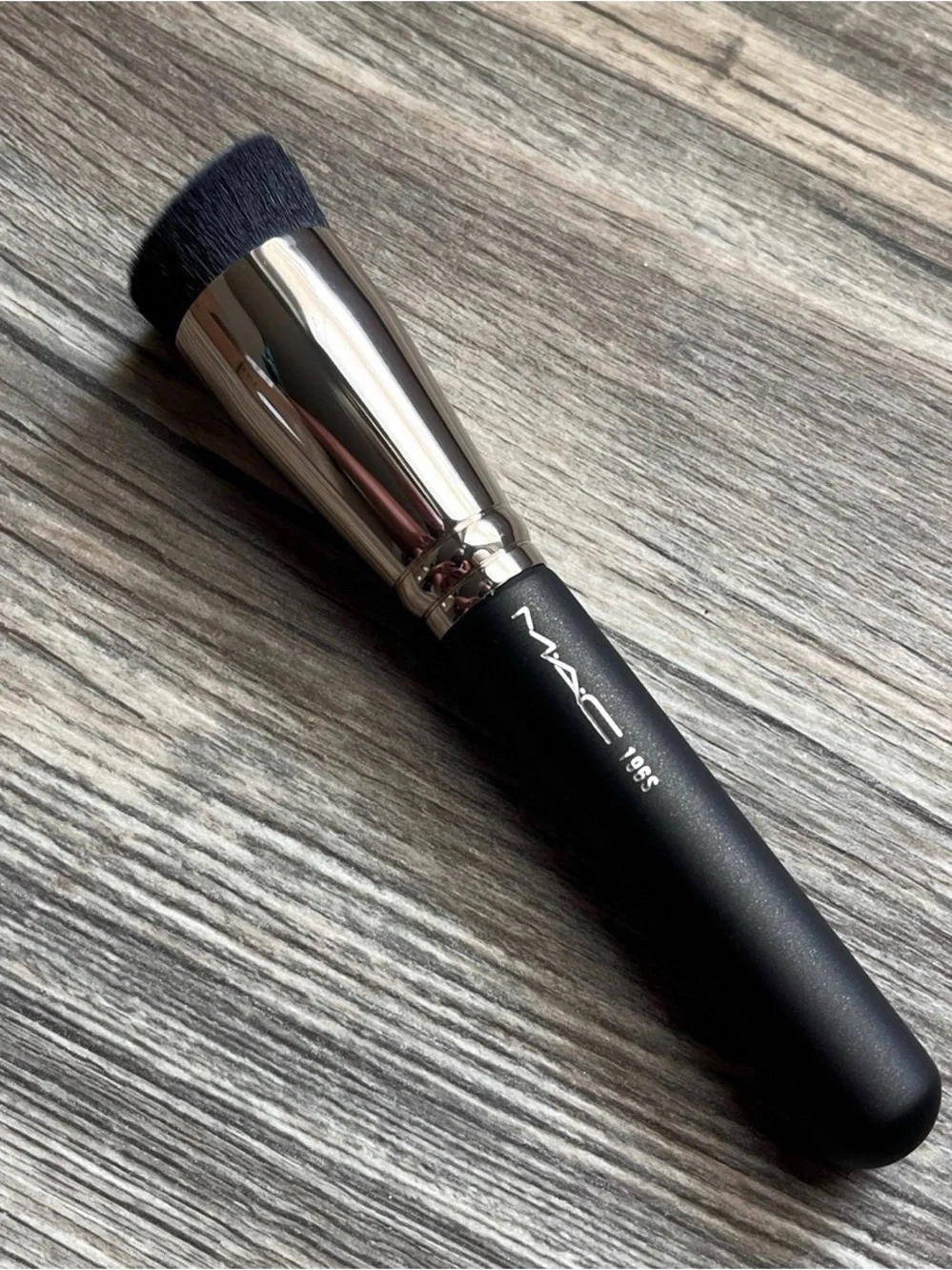 MAC 196s Slanted Flat Top Foundation, Blush, Contour Brush - Discontinued - NEW